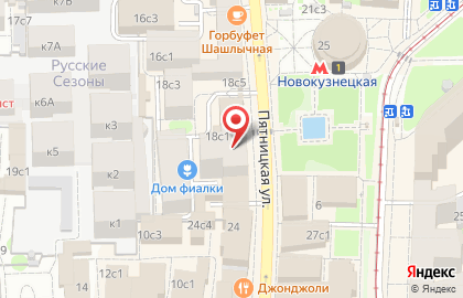 Центрального АО Замоскворечье дез гуп на карте