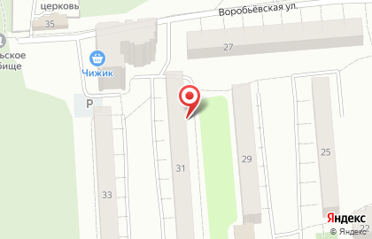 Продуктовый магазин в Москве на карте