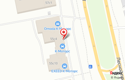Автоцентр К-Моторс на карте
