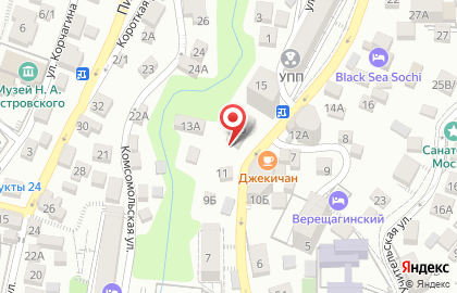 Ремонтная мастерская на ул. Грибоедова, 11а на карте