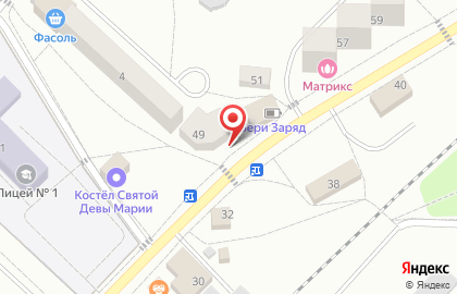 Продуктовый магазин Дом вкуса на проспекте Ленина на карте