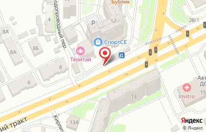 Центр доступной недвижимости на Иркутском тракте на карте