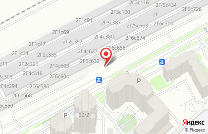 Автостоянка на Светлогорской, 11/3 на карте