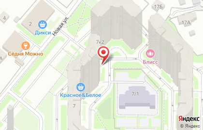 Парикмахерская эконом-класса Новый салончик на карте