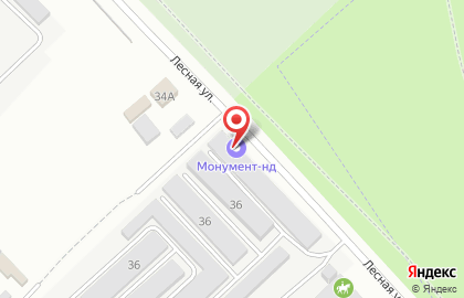 Сеть гранитных мастерских monument-nd на Лесной улице в Дзержинском на карте