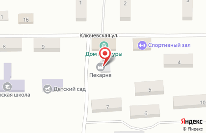 Пекарня в Новосибирске на карте