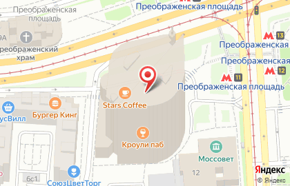 ОАО Лето Банк на Преображенской площади на карте
