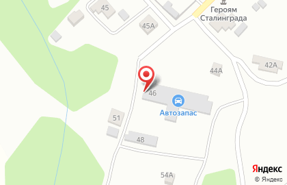 Центр авторазбора Автозапас на карте