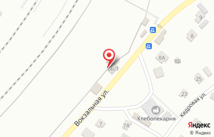 Ручеёк на Вокзальной улице на карте