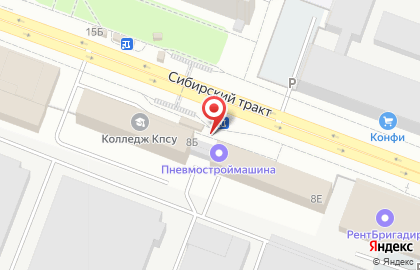 Частная сыроварня Некрасовская ферма на Сибирском тракте на карте