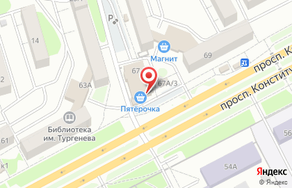 Банкомат Авангард в Кургане на карте