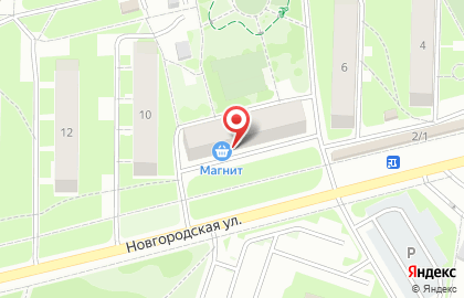 Супермаркет Магнит в Красноярске на карте
