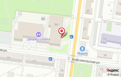 Банкомат Банк Уралсиб в Октябрьском на карте