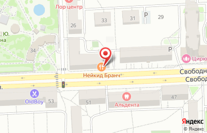 Секс-шоп Страсть в Железнодорожном районе на карте
