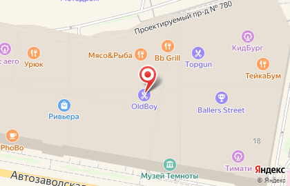 Барбершоп OldBoy на метро ЗИЛ на карте