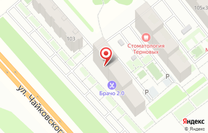 Спецэлектрощит на улице Чайковского на карте