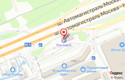 Технический центр Роснефть на шоссе Энтузиастов, вл17 в Реутове на карте