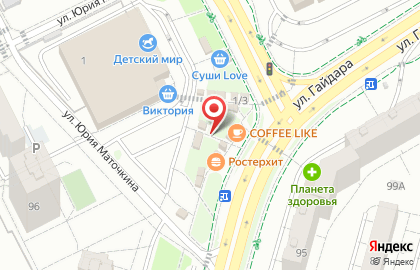 Цветочный магазин на ул. Согласия, 1Б на карте