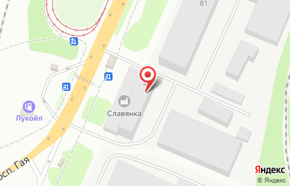 Банкомат СберБанк на проспекте Гая, 81 на карте