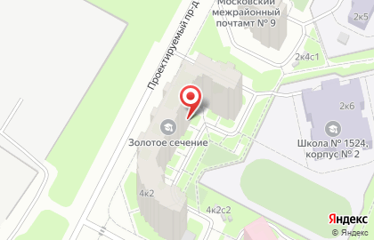 Цирюльня, район Печатники на карте