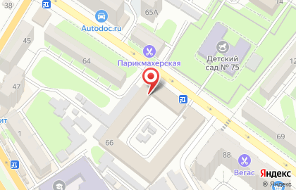 Магазин кондитерских изделий на Петровской улице на карте