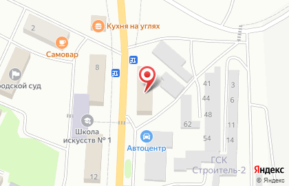 Отдел вневедомственной охраны по г. Сатке на улице 50 лет ВЛКСМ на карте