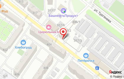 Продовольственный магазин Агрокомплекс на улице Луначарского на карте