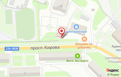 Фирменный магазин Сеймовская птицефабрика на проспекте Кирова на карте