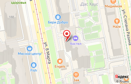 Магазин Красное & Белое в Екатеринбурге на карте