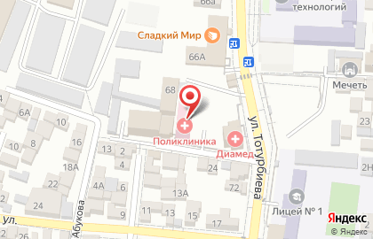 Страховая компания СОГАЗ-Мед в Хасавюрте на карте