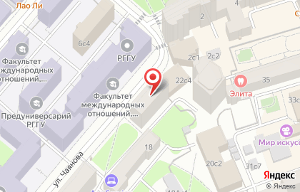 Cross Dekor на улице Чаянова на карте