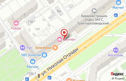 Аптека 34 плюс в Волгограде на карте