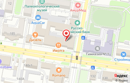 Парикмахерская Idol Beauty Studio & School в Благовещенске на карте