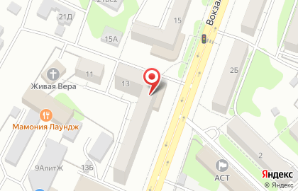 Мария на Вокзальной улице на карте