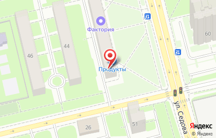 Магазин овощей и фруктов в Санкт-Петербурге на карте