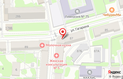 Супермаркет Магнит на Северном вокзале на карте