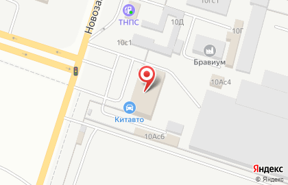 ТЕСЛА на Новозаводской улице на карте