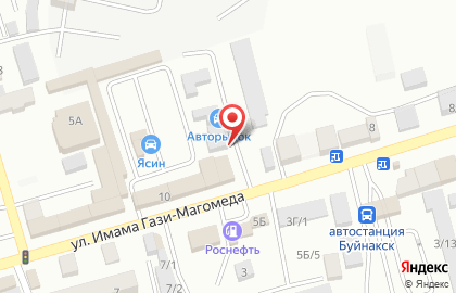 Магазин автозапчастей в Махачкале на карте