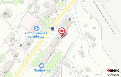 Супермаркет напитков Винлаб на улице Лермонтова на карте