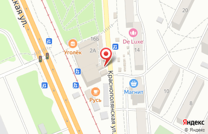 Магазин сантехнического оборудования Водолей на Краснополянской улице на карте