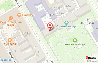 Спб. Государственный Академический Институт Живописи, Скульптуры и Архитектуры им. И.е.репина, Вечерние Рисовальные Классы на карте
