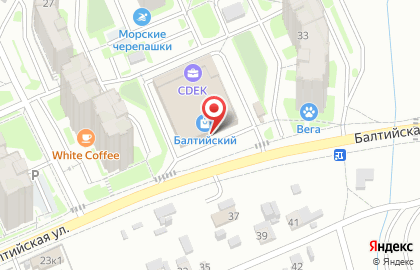 Итальянская химчистка и прачечная Риццо на Балтийской улице на карте