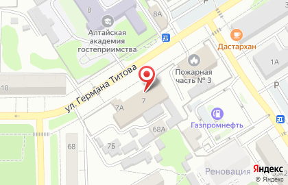 Торгово-производственная компания СиСорт на улице Германа Титова на карте