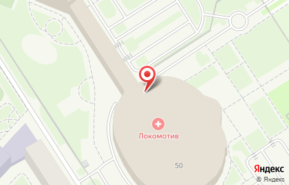 Центр спортивной медицины Локомотив на карте