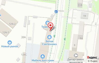 Белая Сантехника на карте