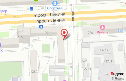 Строительная компания СтройСипДом на проспекте Ленина на карте
