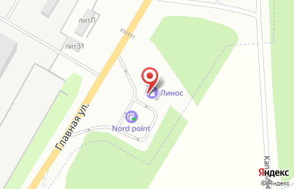 Линос в Санкт-Петербурге на карте
