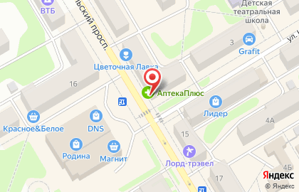 Exclusive на Комсомольском проспекте на карте