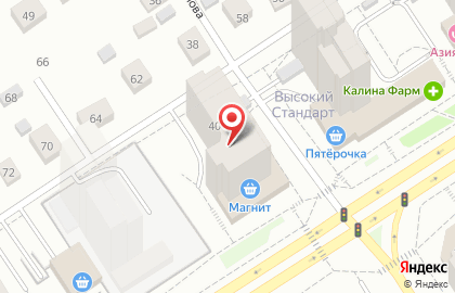Магазин Красное&Белое на улице Чкалова на карте