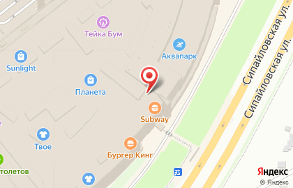 Банкомат Кредит Европа банк в Уфе на карте